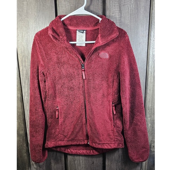 The North Face Jackets & Blazers - The North Face Womens Fleece Jacket Crimson Red Full Zip Soft Cozy Size XS